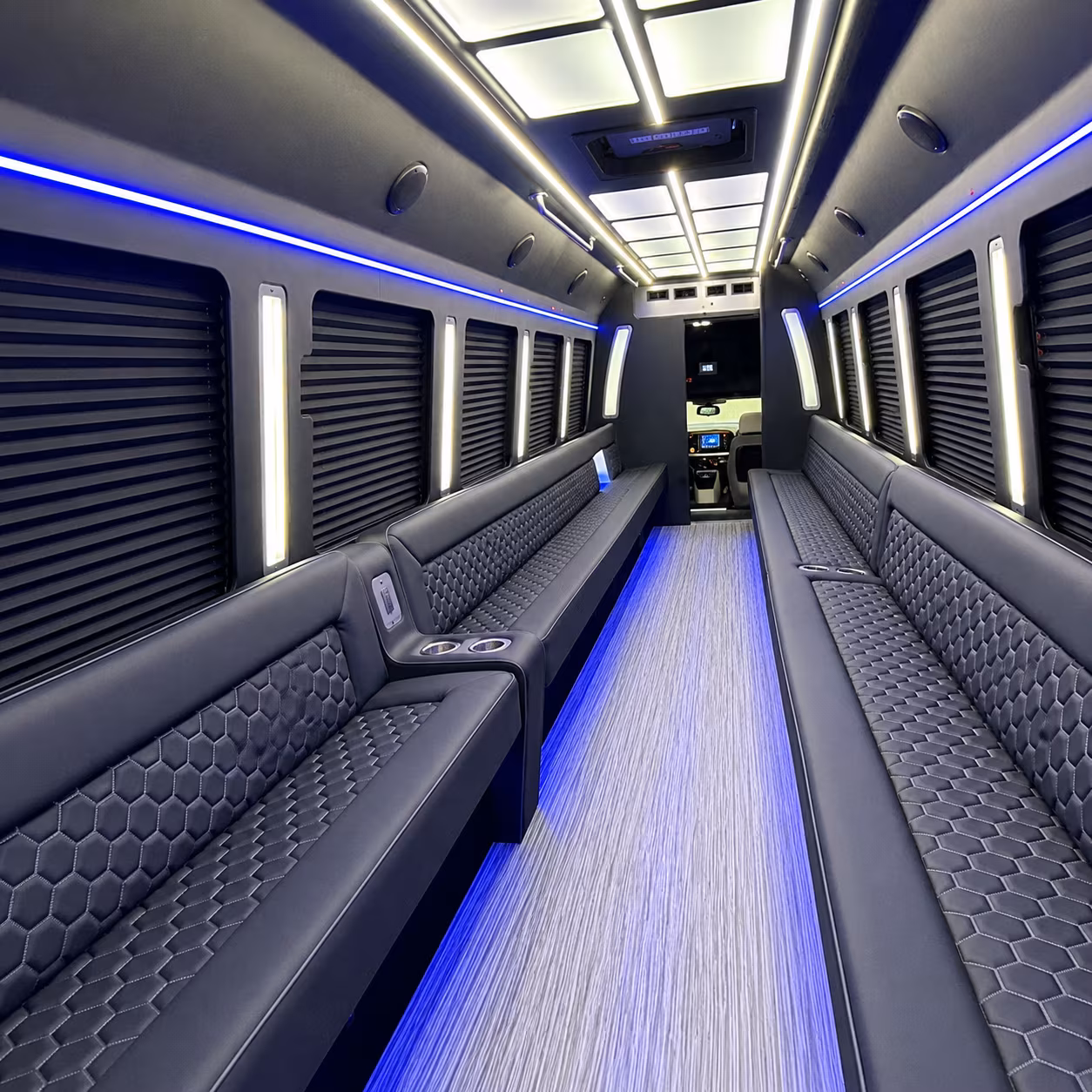 convention bus rentals for dfw airport transfers to frisco