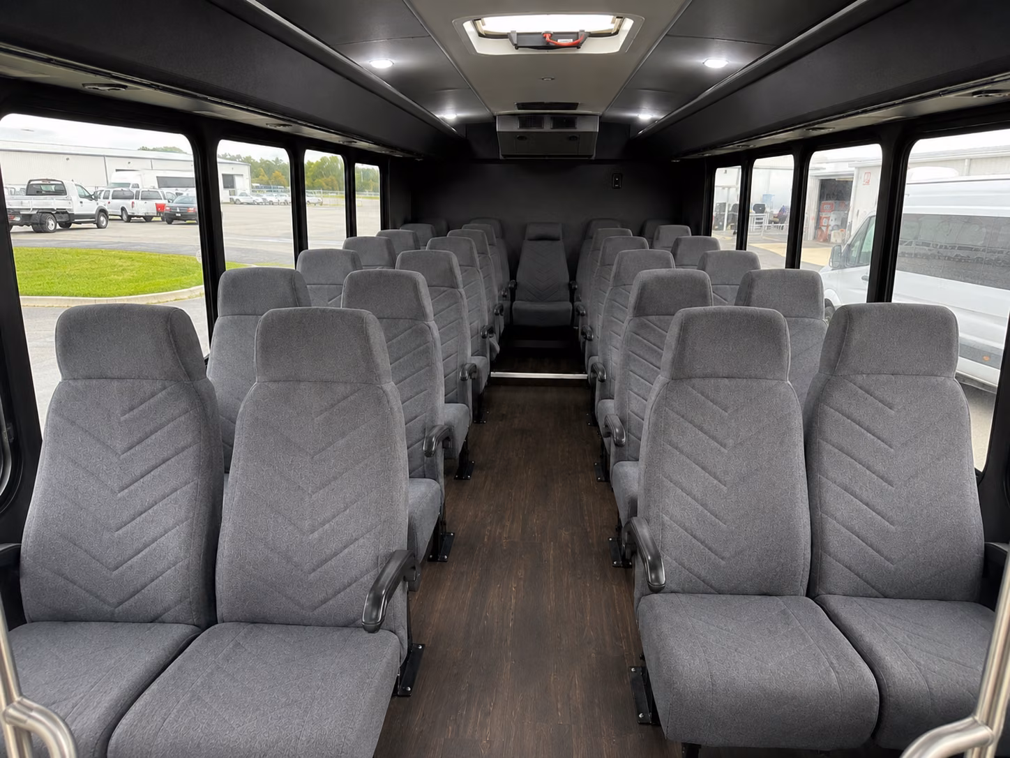 frisco 20 passenger minibus interior