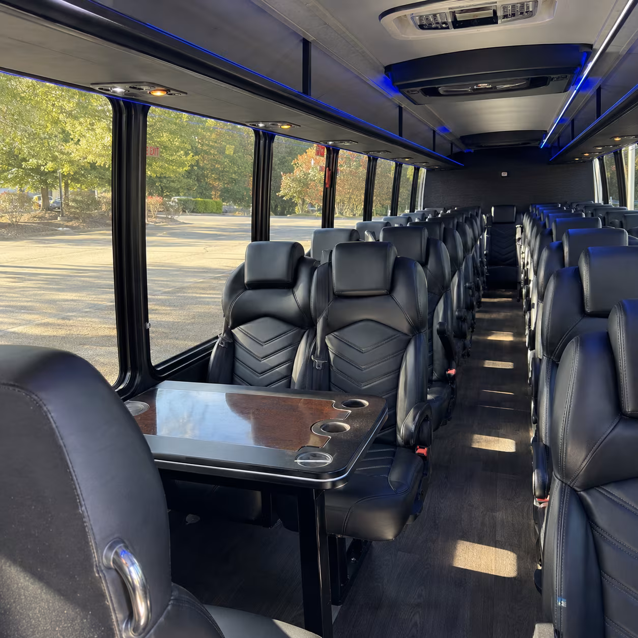frisco 30 passenger minibus inside