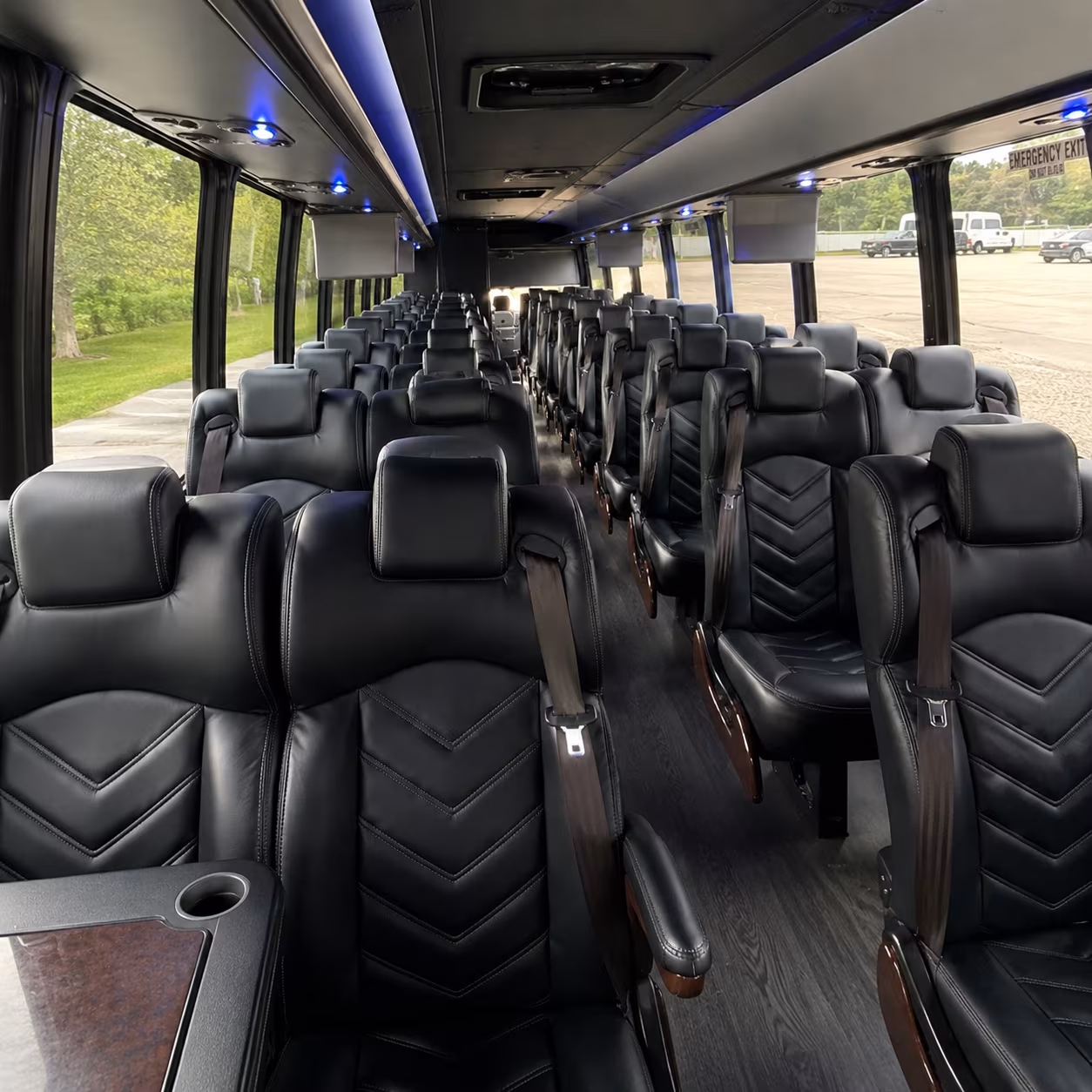 frisco 30 passenger minibus interior