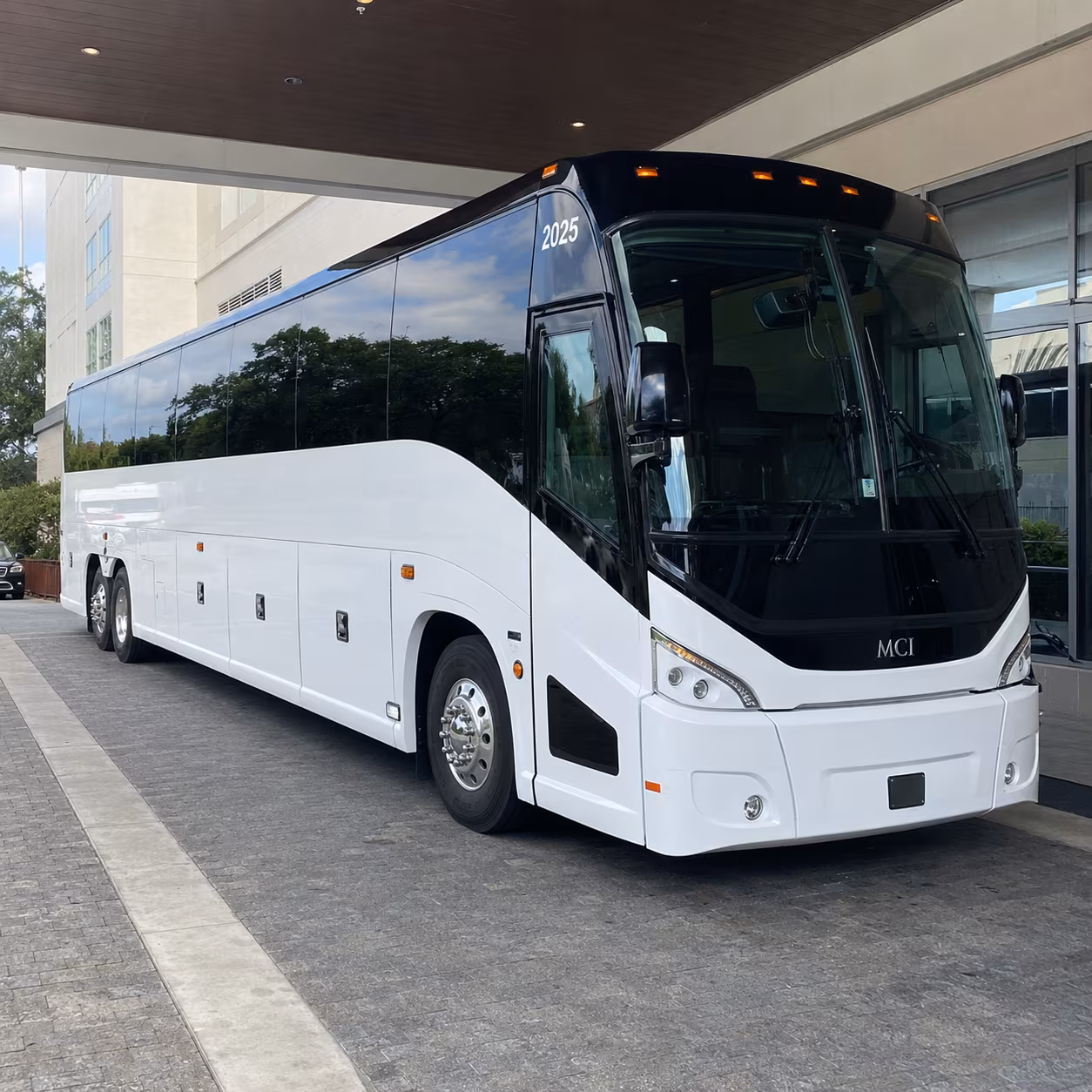 frisco 54 passenger charter bus