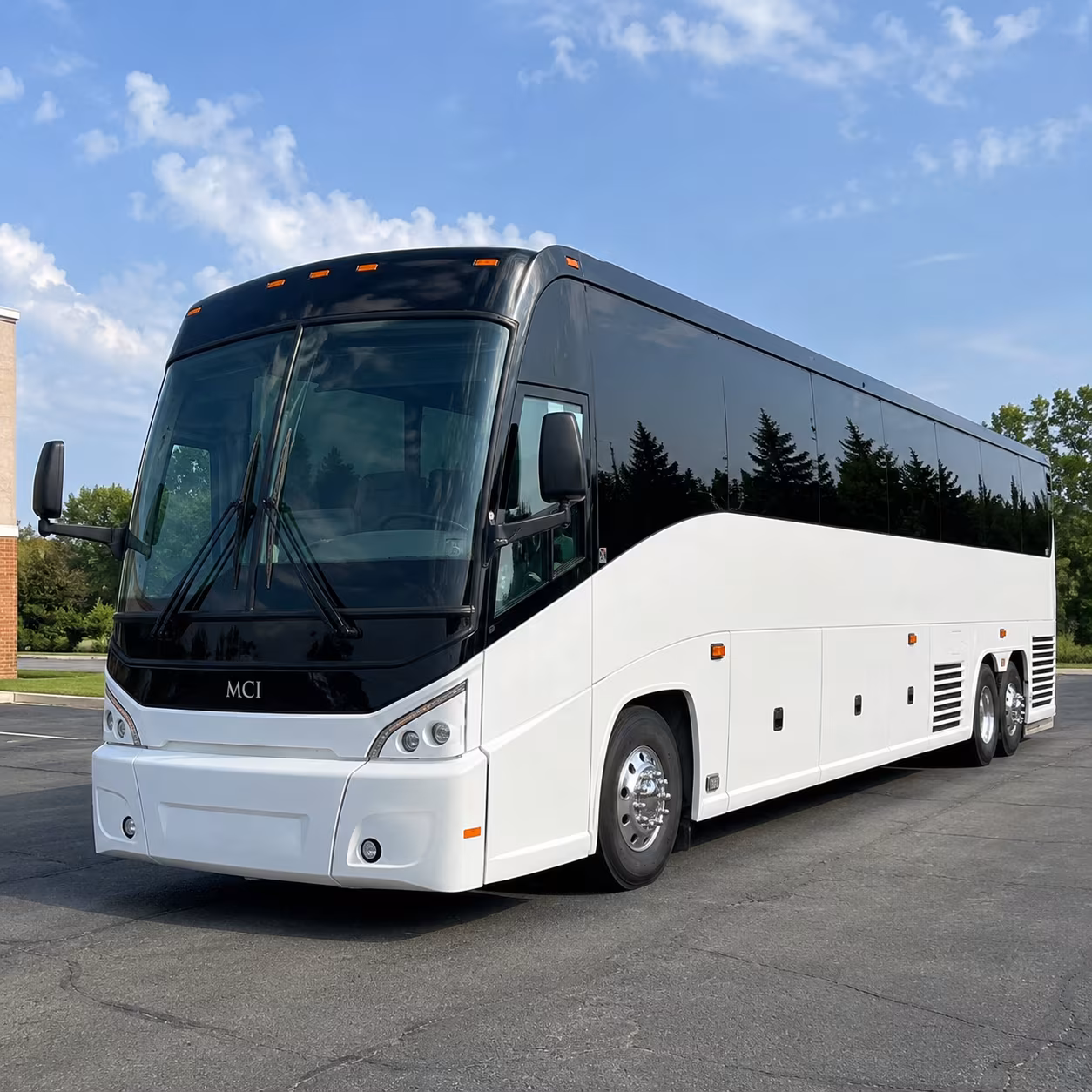 frisco airport charter bus rental