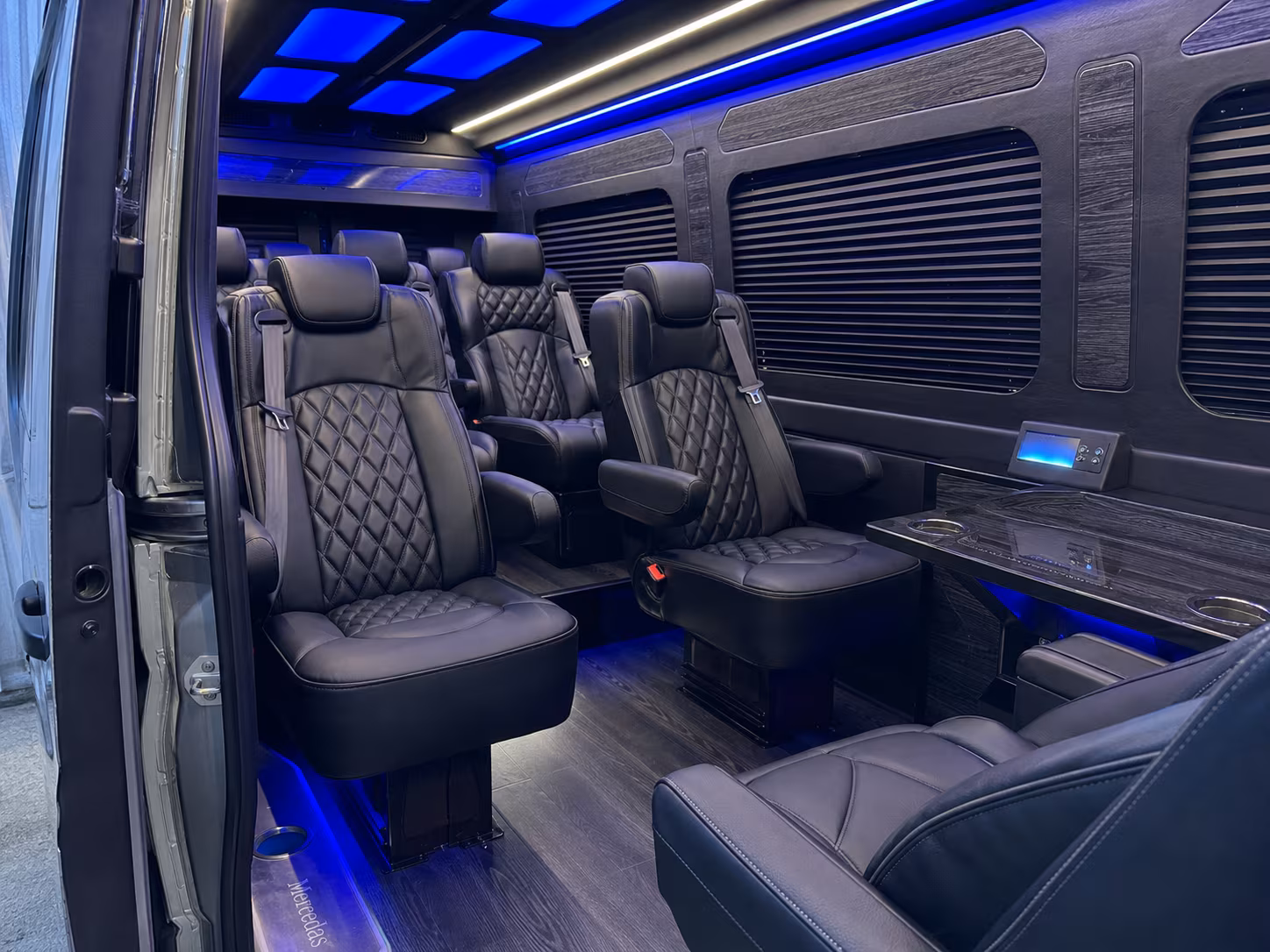 frisco airport transportation onboard seating