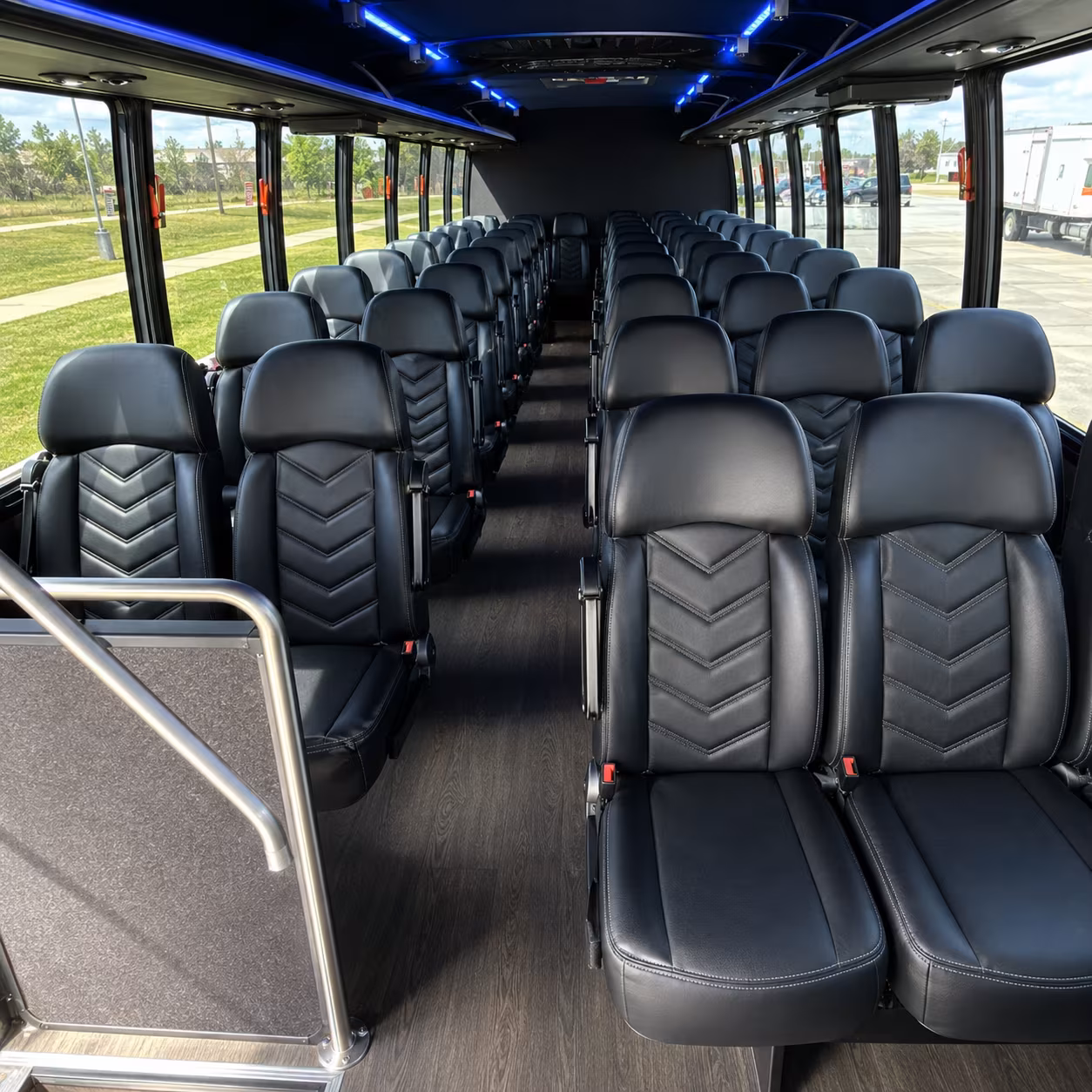 frisco bus rental service area