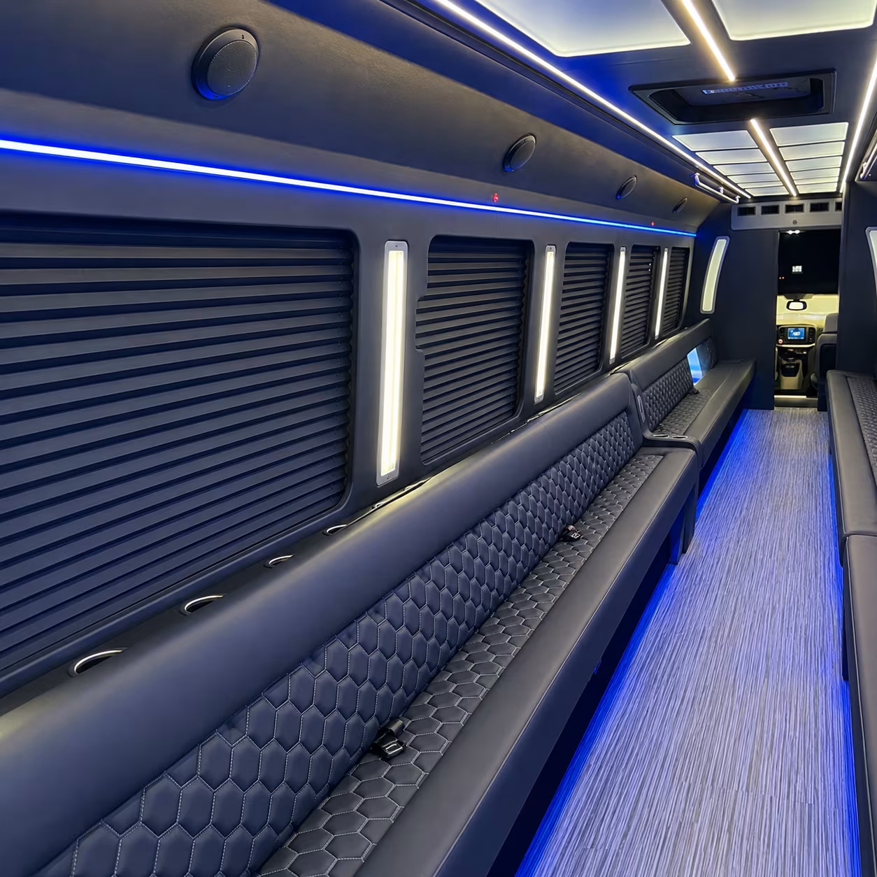 frisco party bus inside