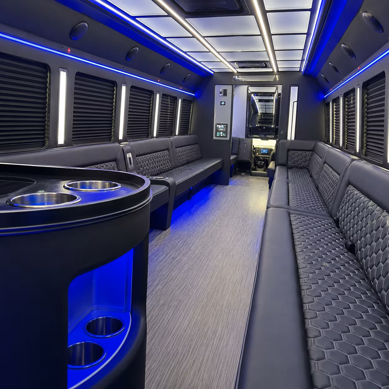 frisco party bus interior