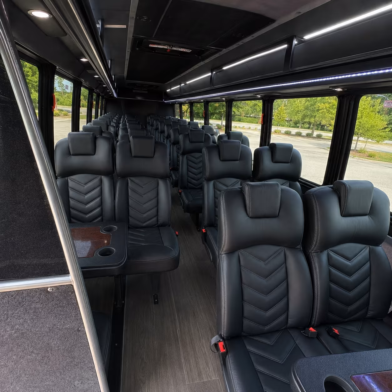 frisco wine tour transportation onboard seating