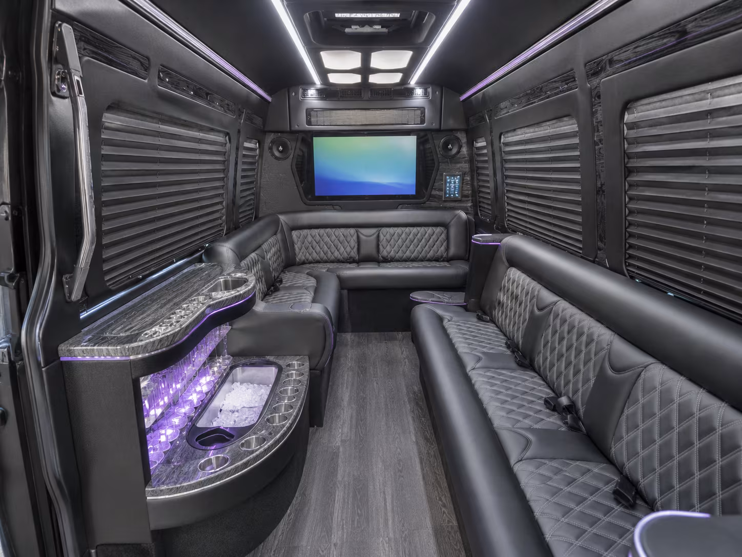 sprinter vans for frisco bridal party transportation on the wedding day